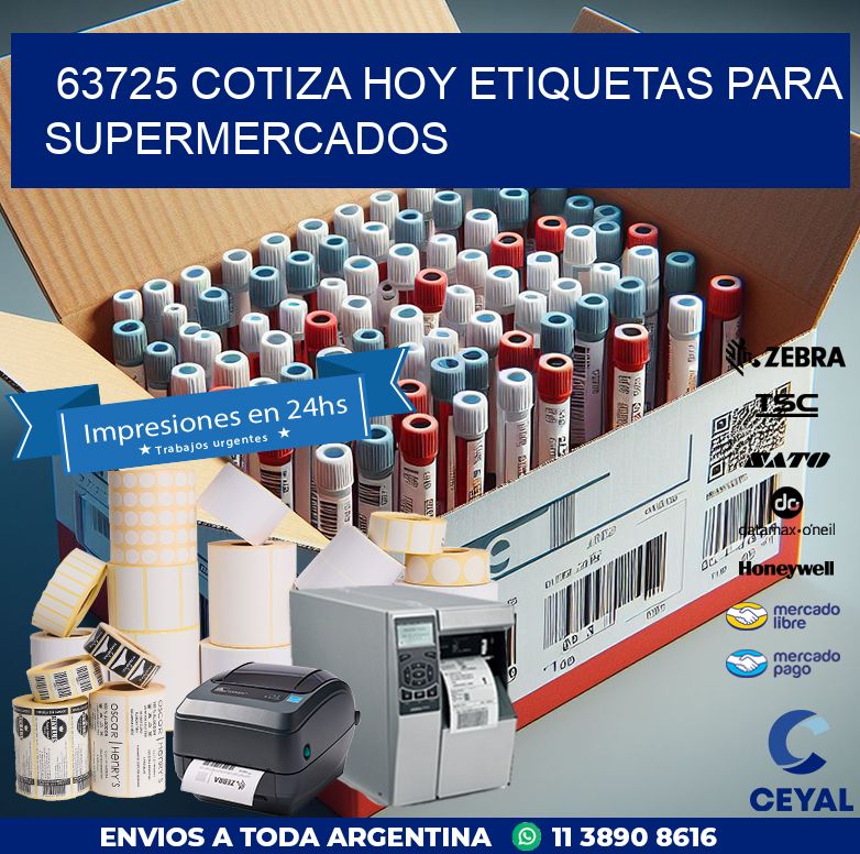 63725 COTIZA HOY ETIQUETAS PARA SUPERMERCADOS