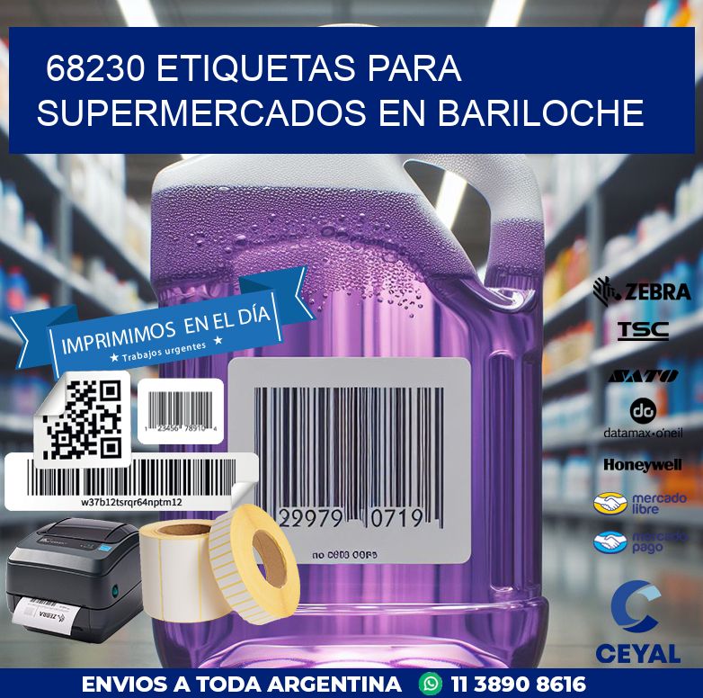 68230 ETIQUETAS PARA SUPERMERCADOS EN BARILOCHE