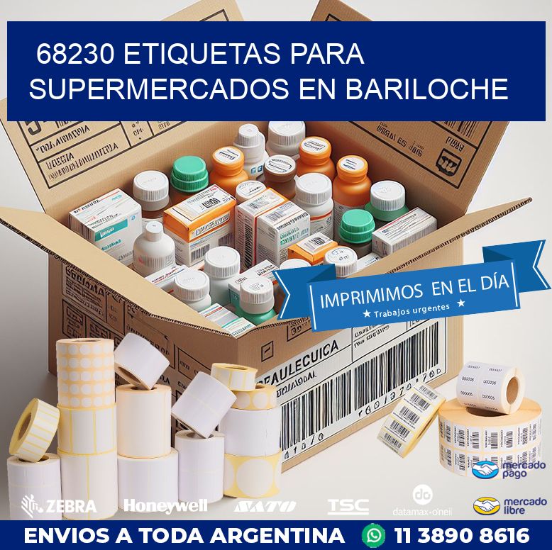 68230 ETIQUETAS PARA SUPERMERCADOS EN BARILOCHE