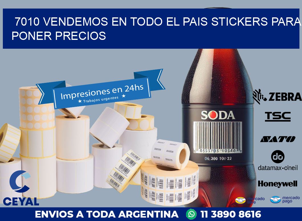 7010 VENDEMOS EN TODO EL PAIS STICKERS PARA PONER PRECIOS