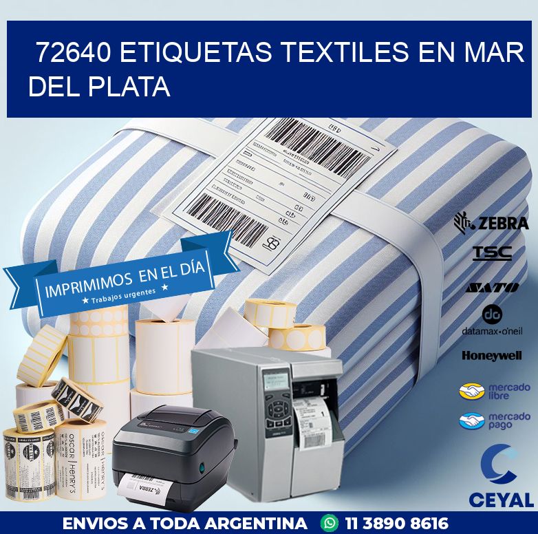 72640 ETIQUETAS TEXTILES EN MAR DEL PLATA