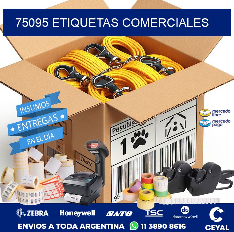 75095 ETIQUETAS COMERCIALES
