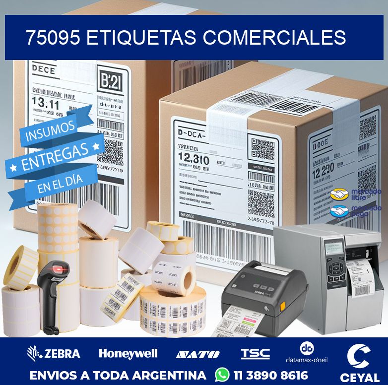 75095 ETIQUETAS COMERCIALES