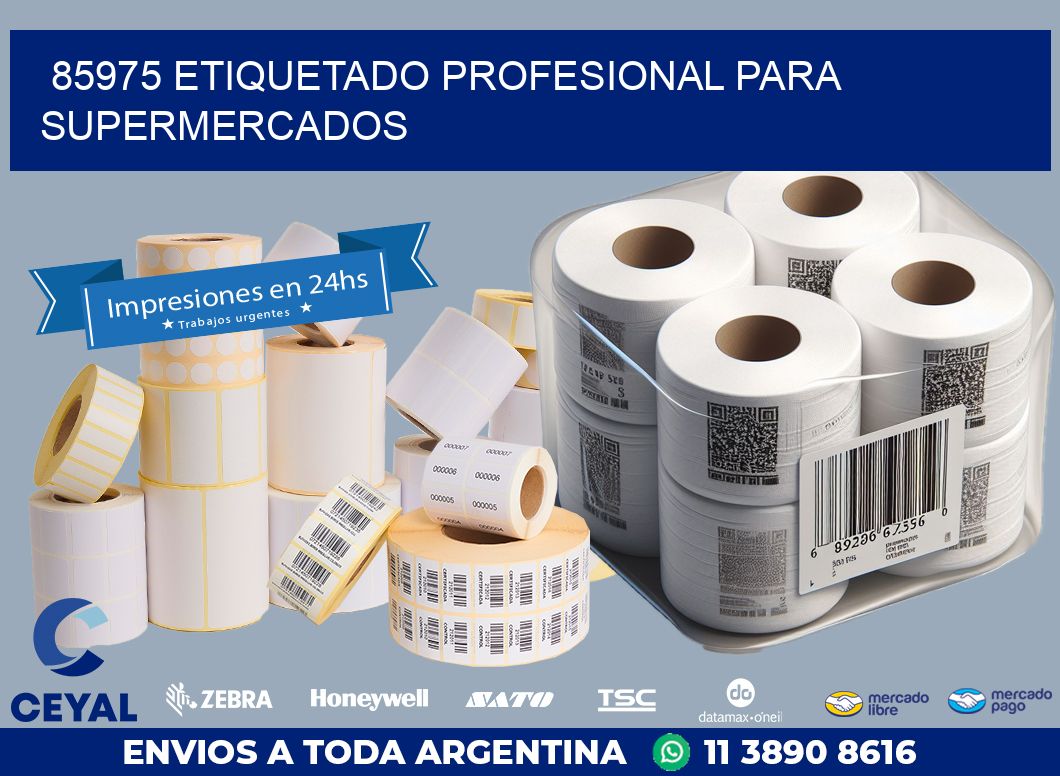 85975 ETIQUETADO PROFESIONAL PARA SUPERMERCADOS