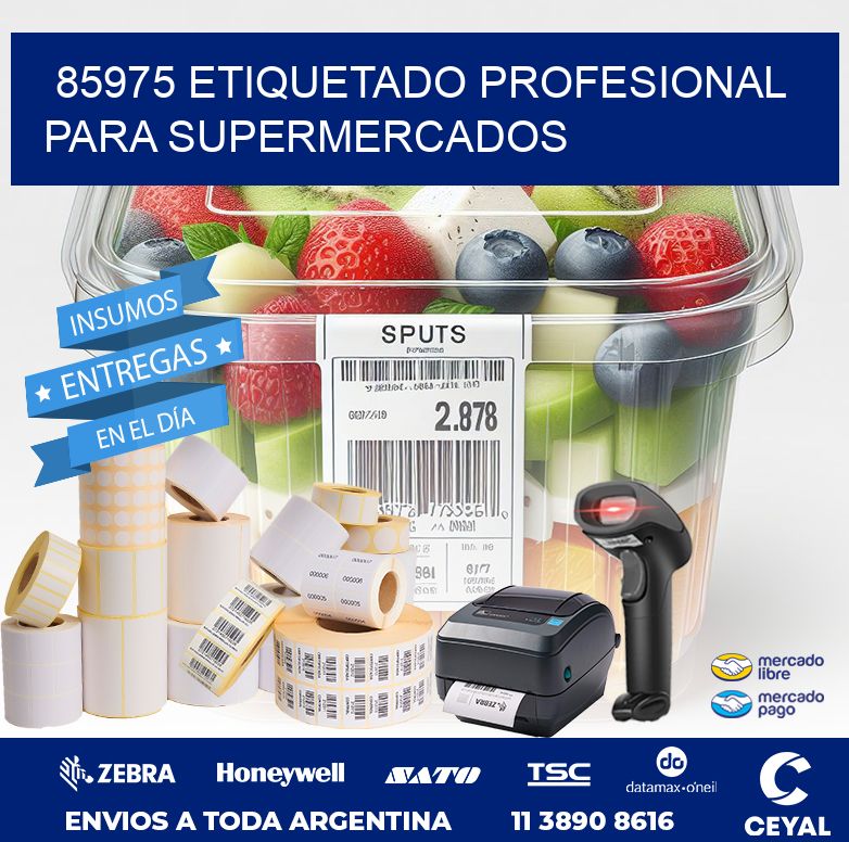 85975 ETIQUETADO PROFESIONAL PARA SUPERMERCADOS