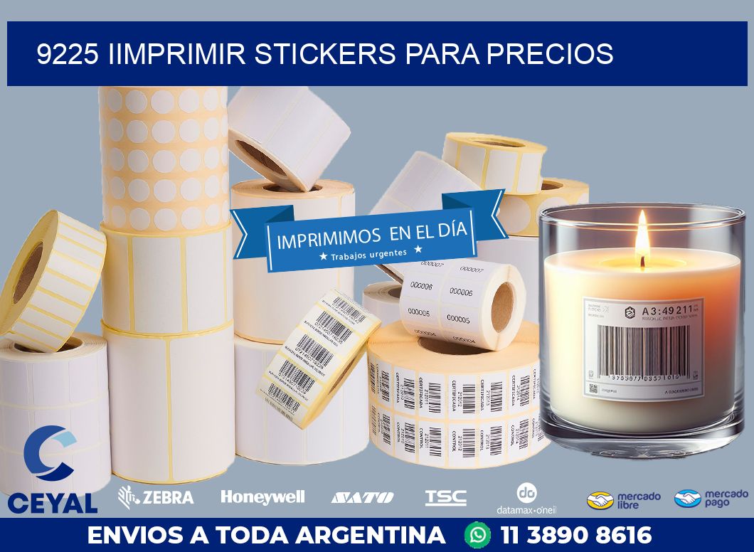 9225 IIMPRIMIR STICKERS PARA PRECIOS