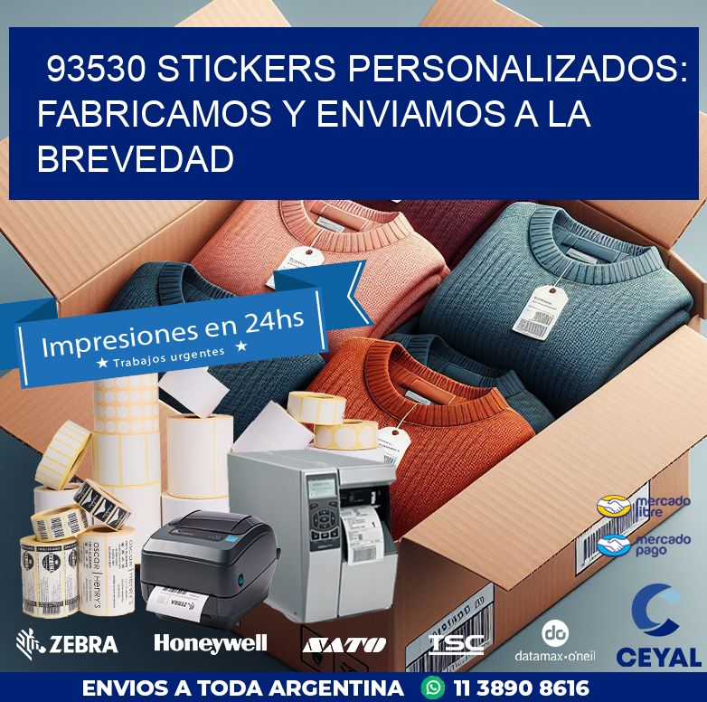 93530 STICKERS PERSONALIZADOS: FABRICAMOS Y ENVIAMOS A LA BREVEDAD