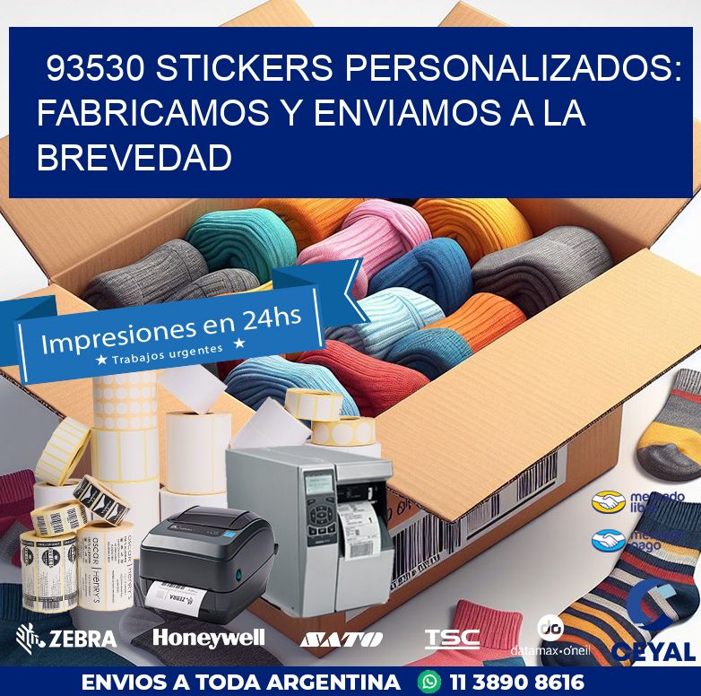 93530 STICKERS PERSONALIZADOS: FABRICAMOS Y ENVIAMOS A LA BREVEDAD