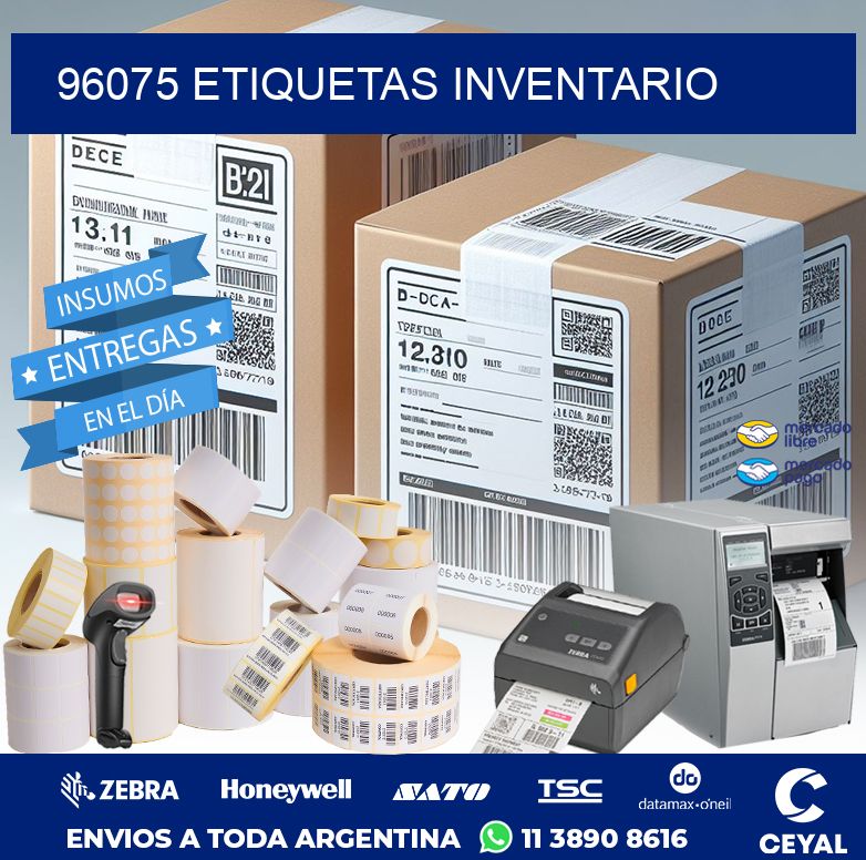 96075 ETIQUETAS INVENTARIO