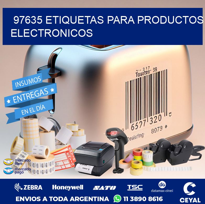 97635 ETIQUETAS PARA PRODUCTOS ELECTRONICOS