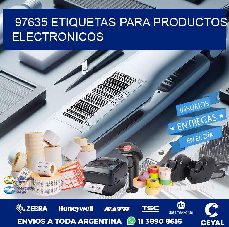 97635 ETIQUETAS PARA PRODUCTOS ELECTRONICOS