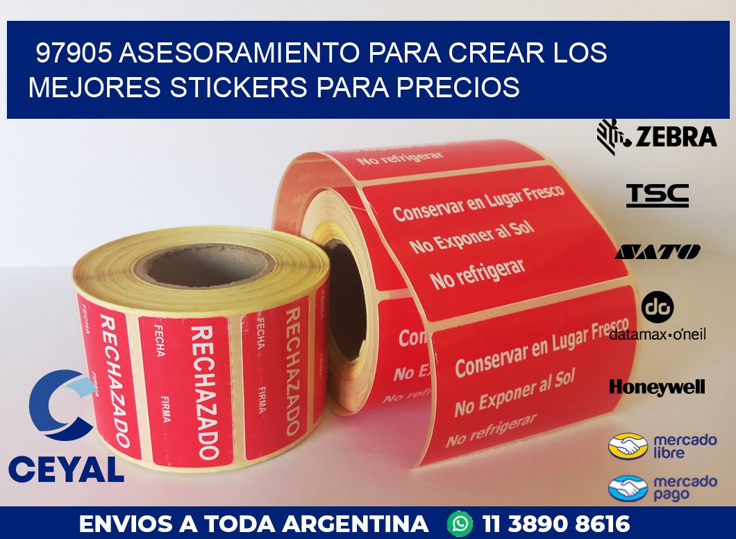 97905 ASESORAMIENTO PARA CREAR LOS MEJORES STICKERS PARA PRECIOS