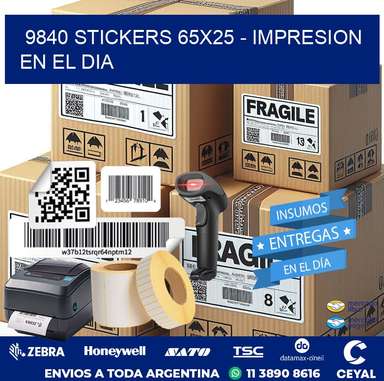 9840 STICKERS 65×25 – IMPRESION EN EL DIA