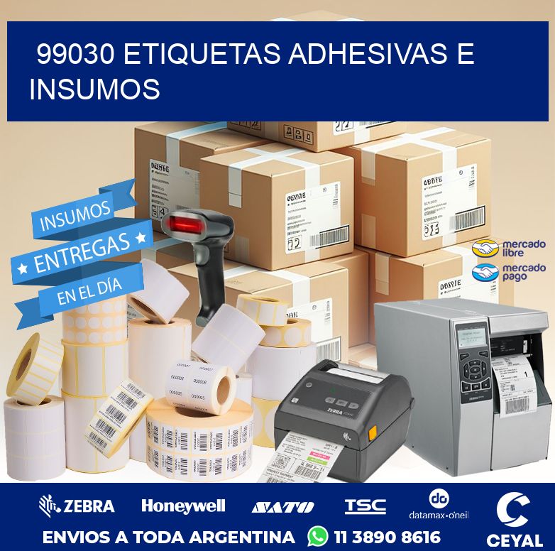 99030 ETIQUETAS ADHESIVAS E INSUMOS