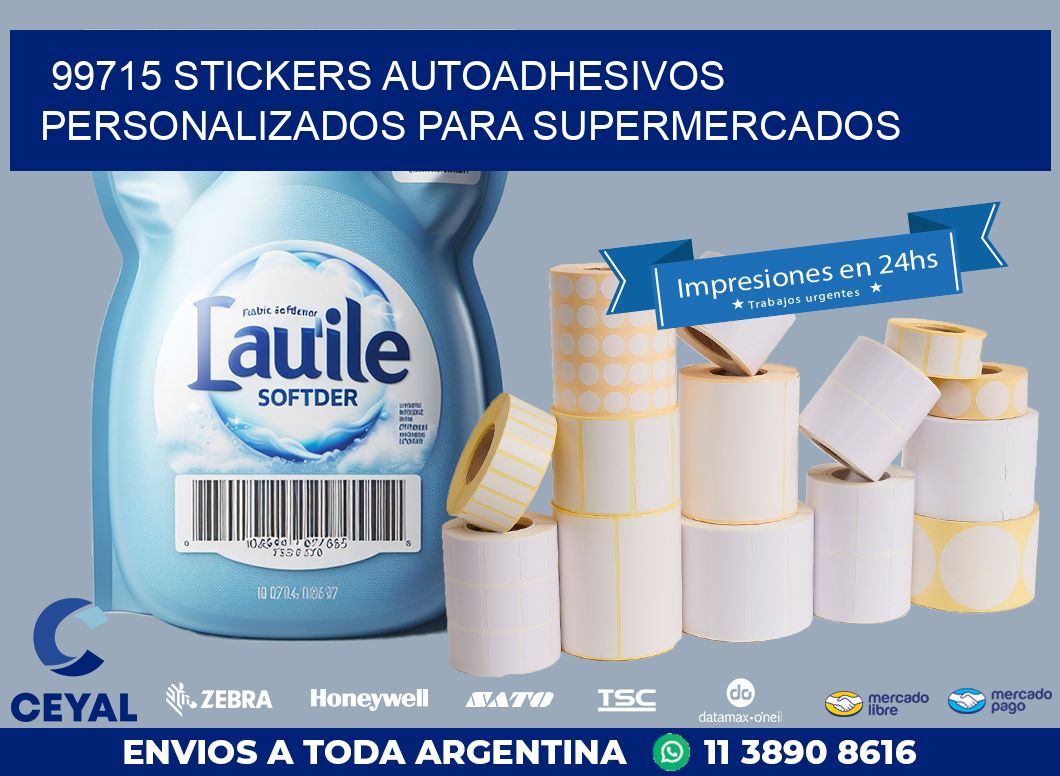 99715 STICKERS AUTOADHESIVOS PERSONALIZADOS PARA SUPERMERCADOS