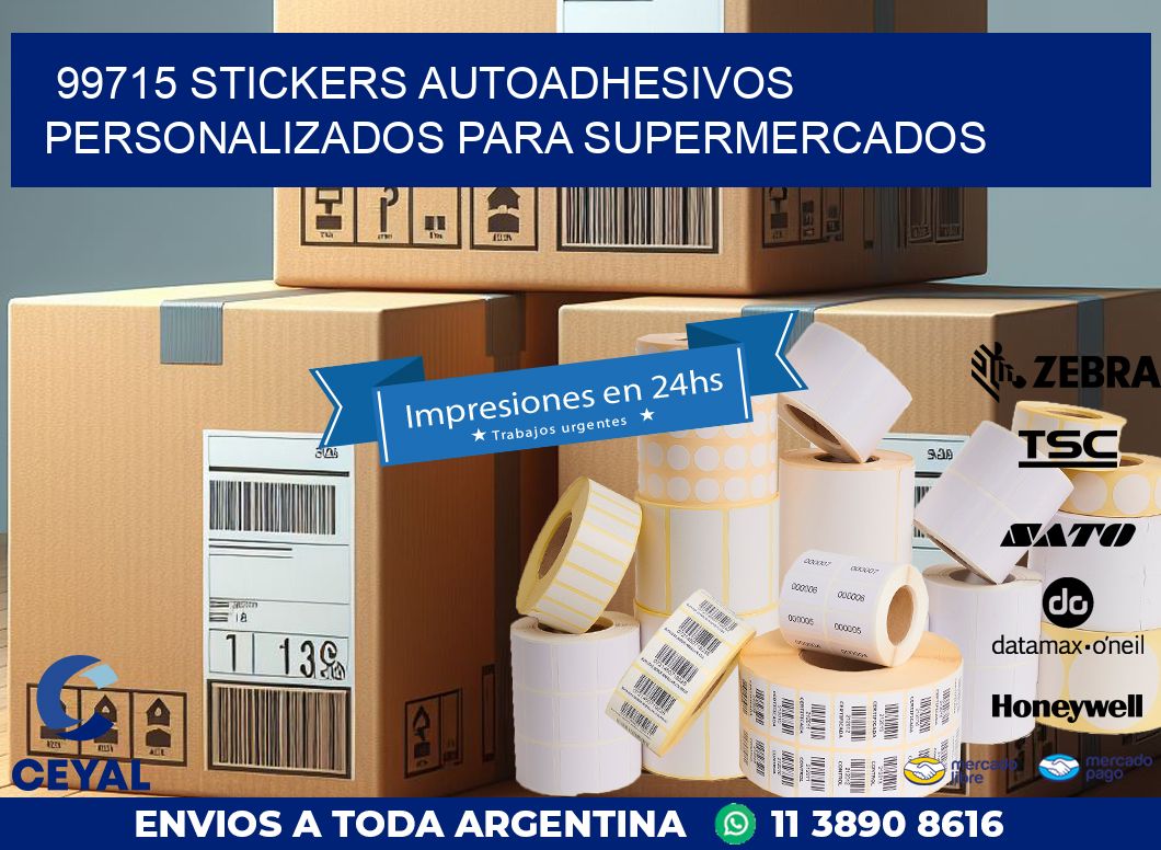 99715 STICKERS AUTOADHESIVOS PERSONALIZADOS PARA SUPERMERCADOS