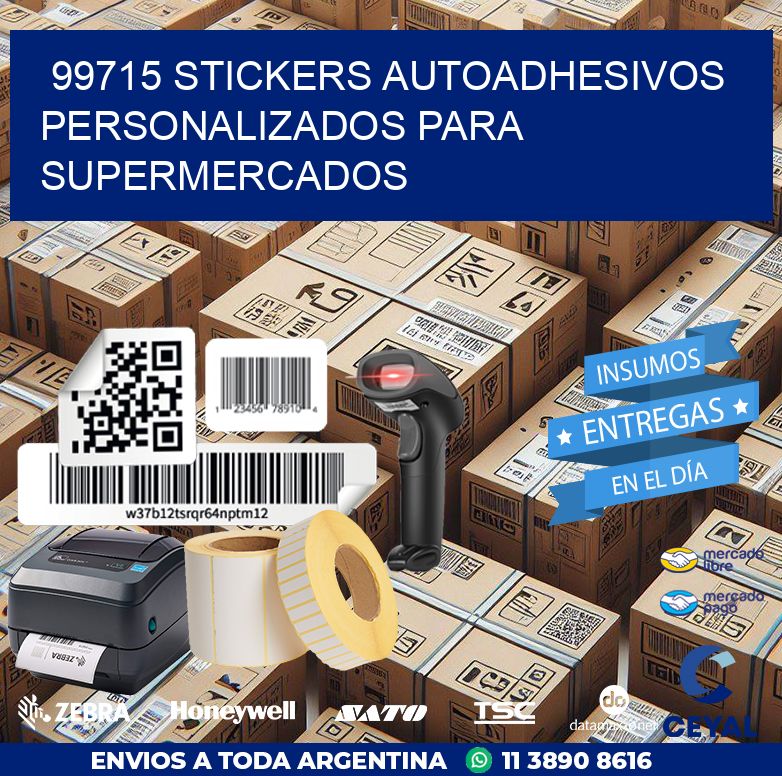 99715 STICKERS AUTOADHESIVOS PERSONALIZADOS PARA SUPERMERCADOS