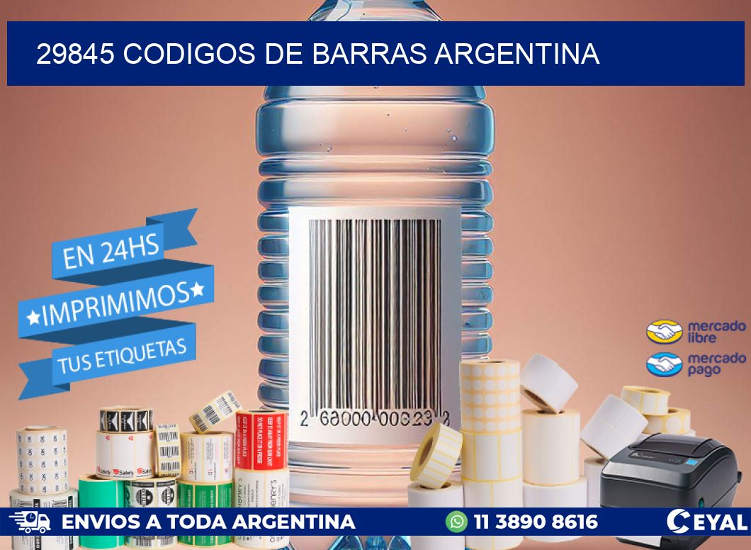 29845 CODIGOS DE BARRAS ARGENTINA
