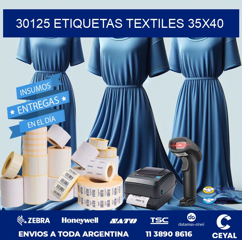 30125 ETIQUETAS TEXTILES 35X40