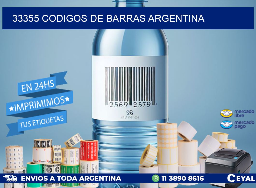 33355 CODIGOS DE BARRAS ARGENTINA
