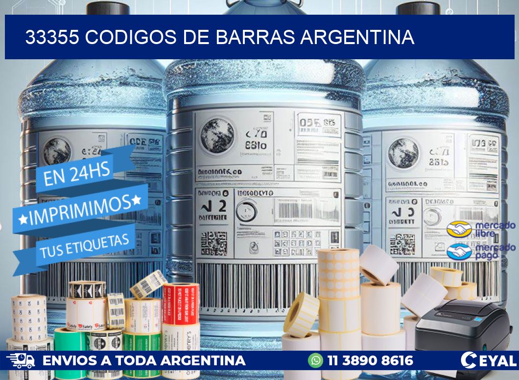 33355 CODIGOS DE BARRAS ARGENTINA