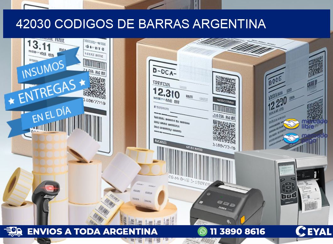 42030 CODIGOS DE BARRAS ARGENTINA