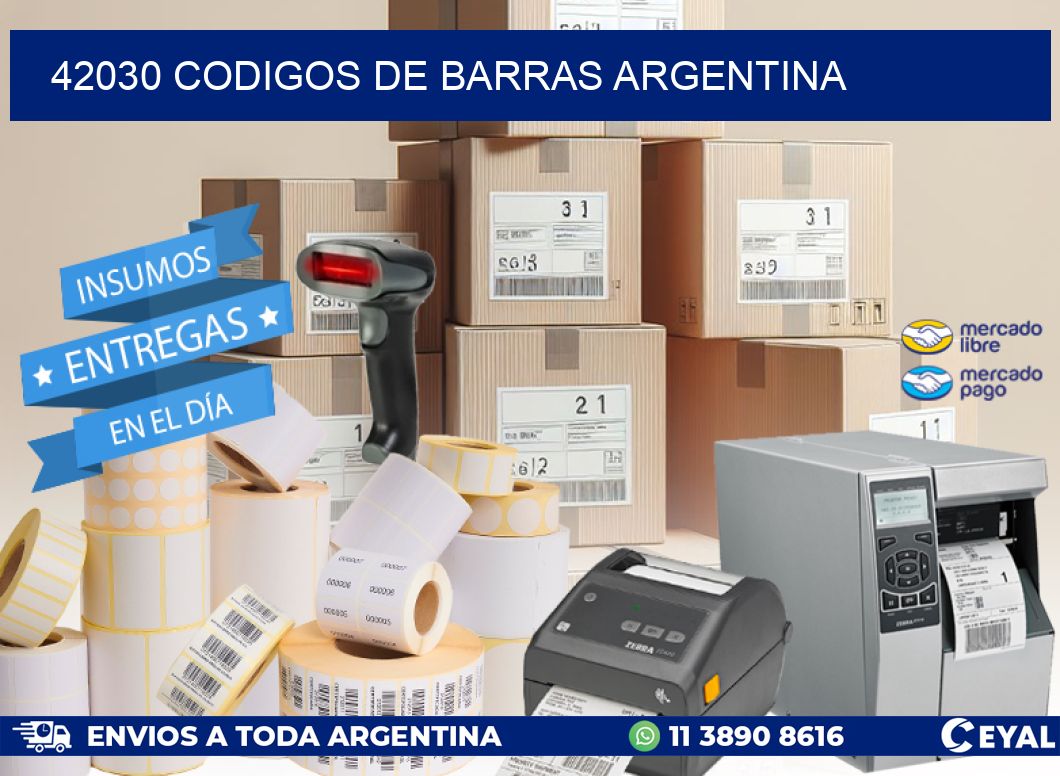 42030 CODIGOS DE BARRAS ARGENTINA