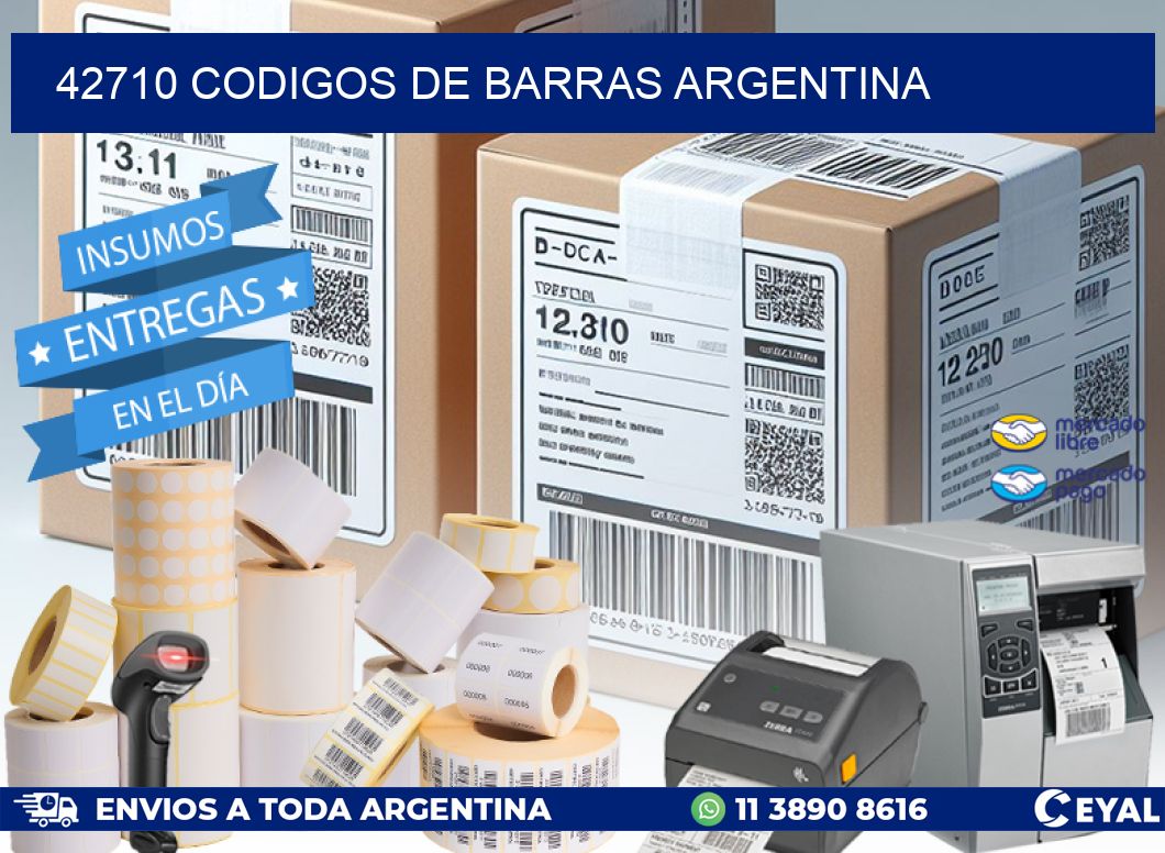 42710 CODIGOS DE BARRAS ARGENTINA