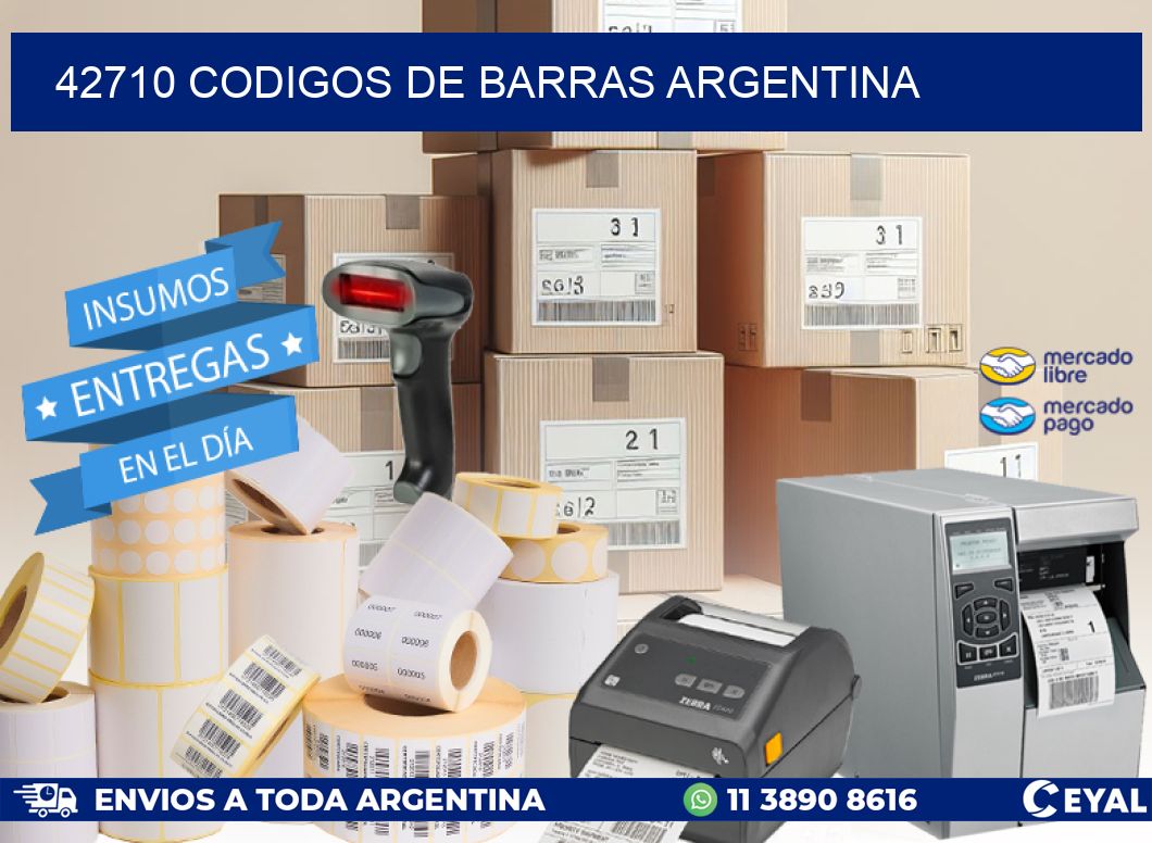 42710 CODIGOS DE BARRAS ARGENTINA