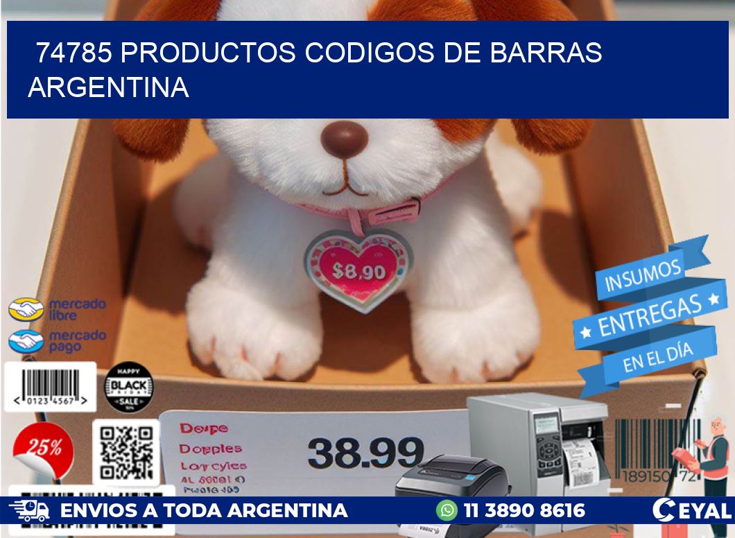 74785 productos codigos de barras argentina