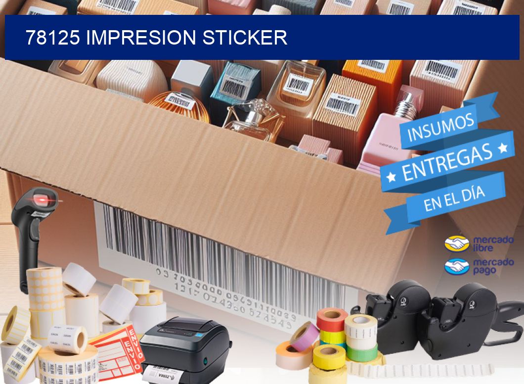 78125 Impresion sticker