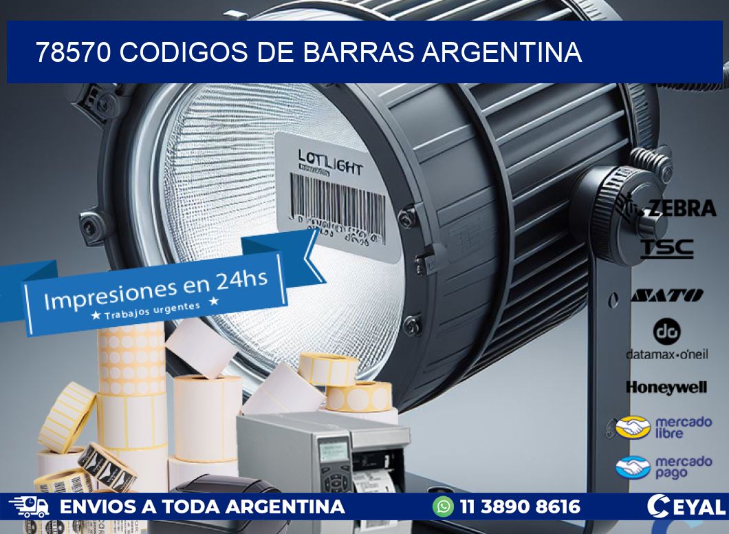 78570 CODIGOS DE BARRAS ARGENTINA