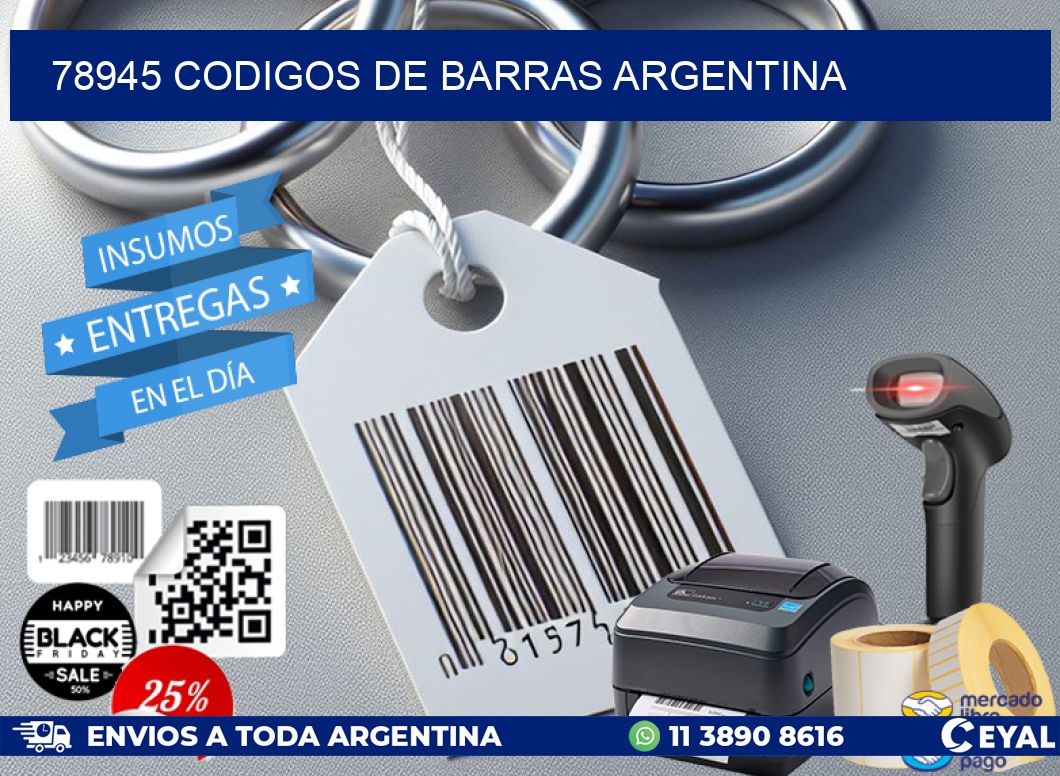 78945 CODIGOS DE BARRAS ARGENTINA