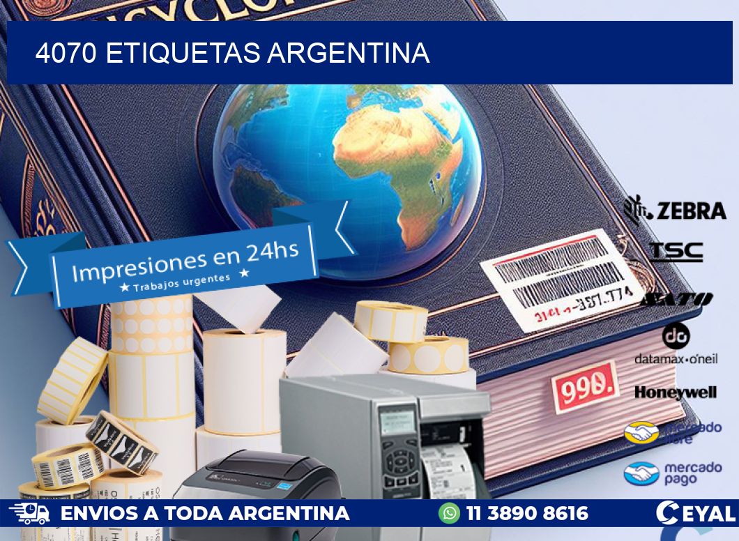 4070 ETIQUETAS ARGENTINA