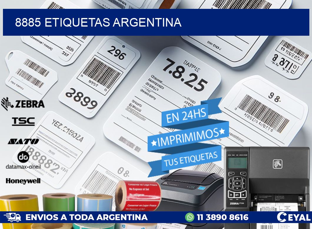 8885 ETIQUETAS ARGENTINA