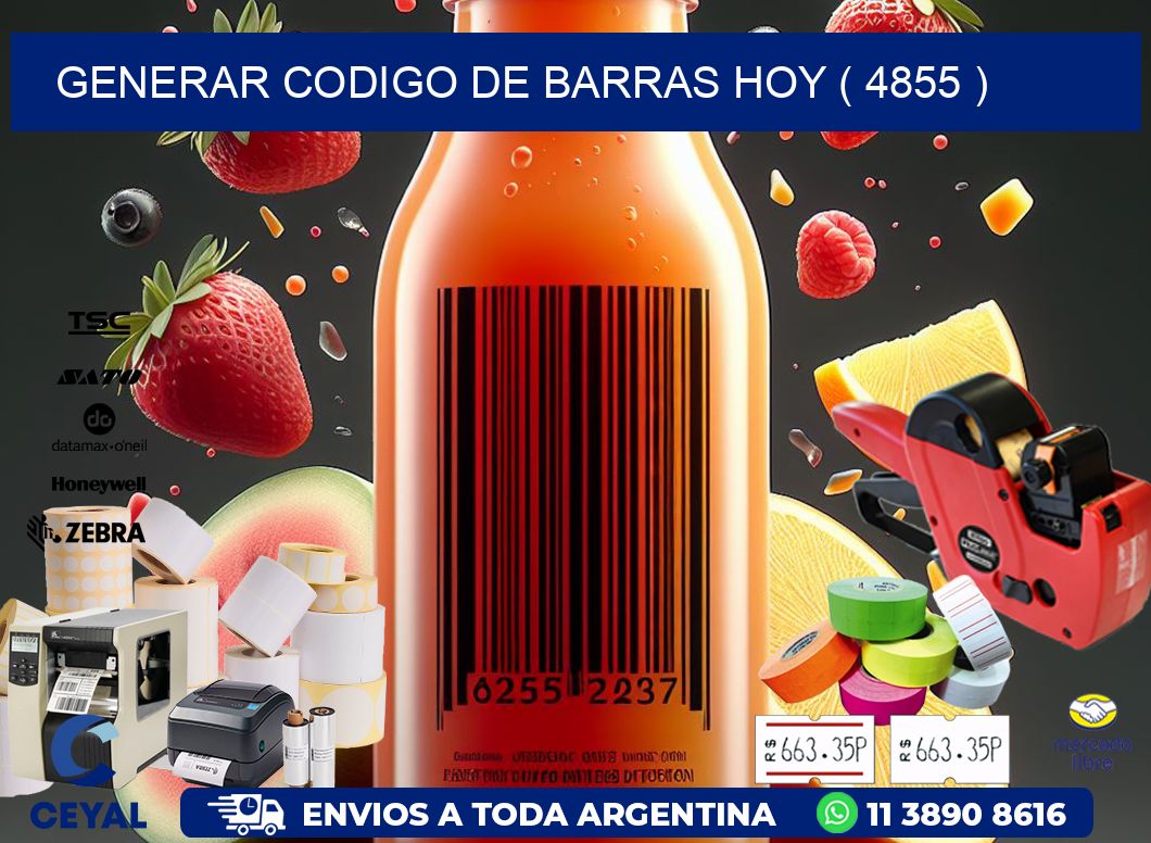 GENERAR CODIGO DE BARRAS HOY ( 4855 )