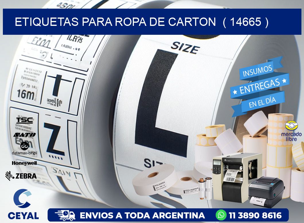 etiquetas para ropa de carton  ( 14665 )