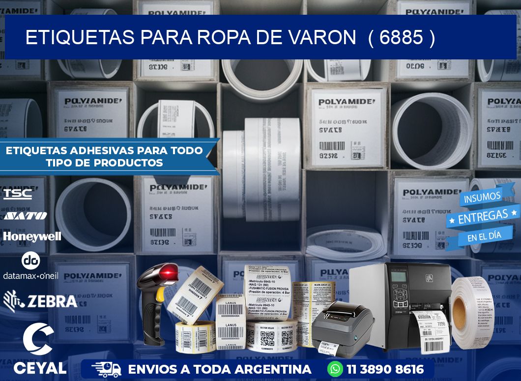 etiquetas para ropa de varon  ( 6885 )