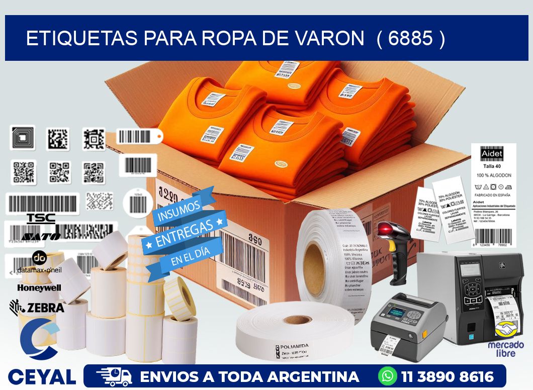 etiquetas para ropa de varon  ( 6885 )