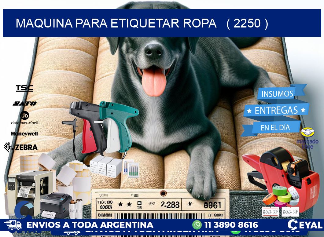 maquina para etiquetar ropa   ( 2250 )
