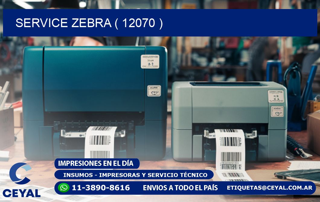 service zebra ( 12070 )