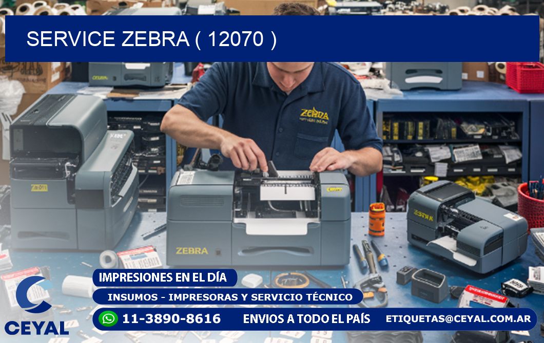service zebra ( 12070 )
