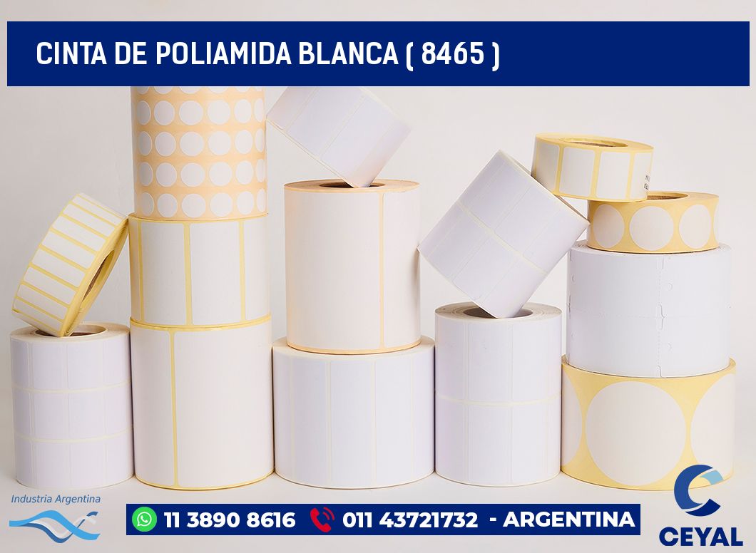 CINTA DE POLIAMIDA BLANCA ( 8465 )