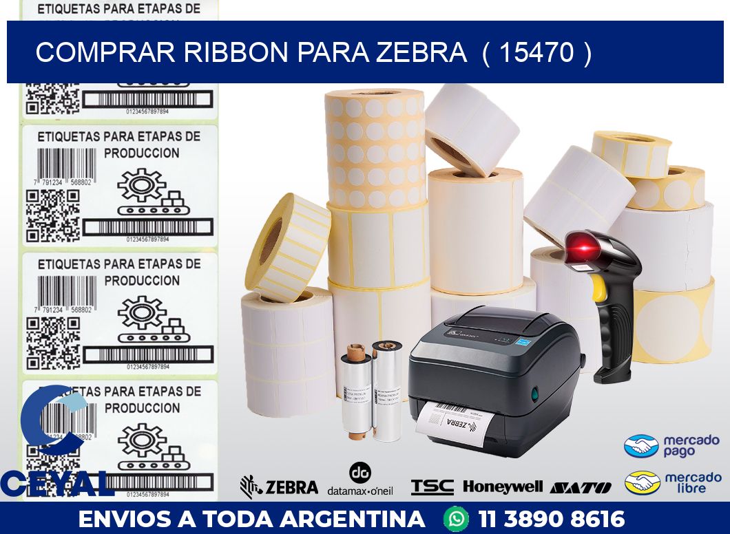 COMPRAR RIBBON PARA ZEBRA  ( 15470 )