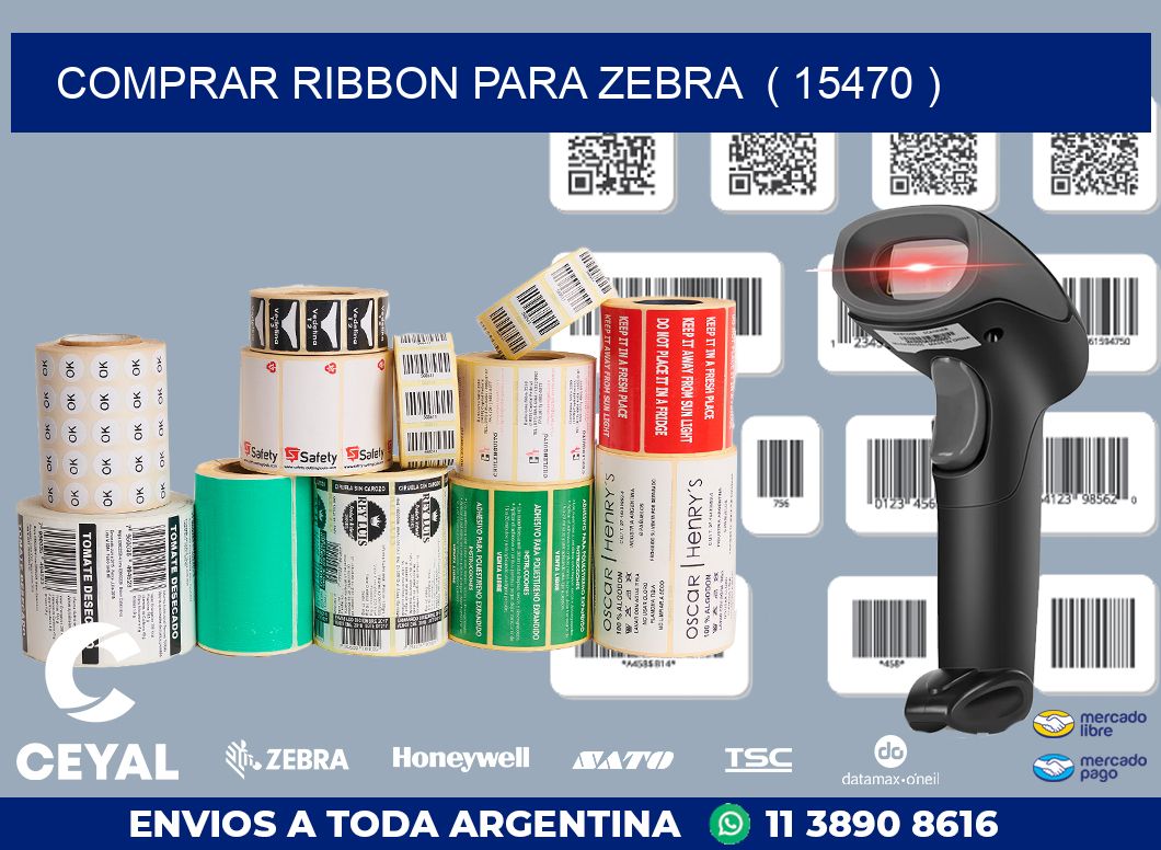 COMPRAR RIBBON PARA ZEBRA  ( 15470 )