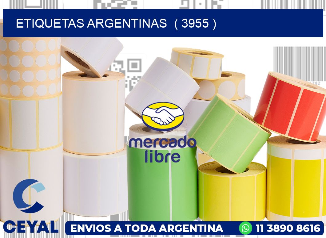 ETIQUETAS ARGENTINAS  ( 3955 )