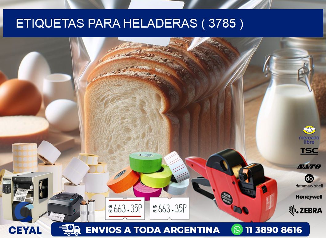 ETIQUETAS PARA HELADERAS ( 3785 )