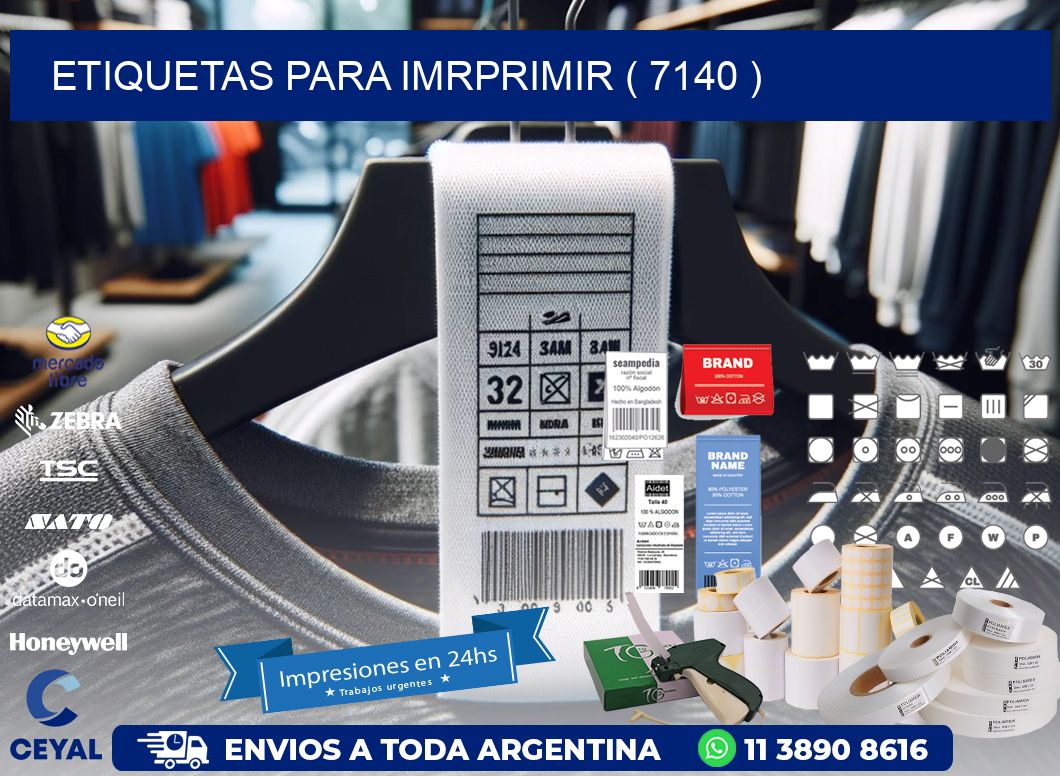 ETIQUETAS PARA IMRPRIMIR ( 7140 )
