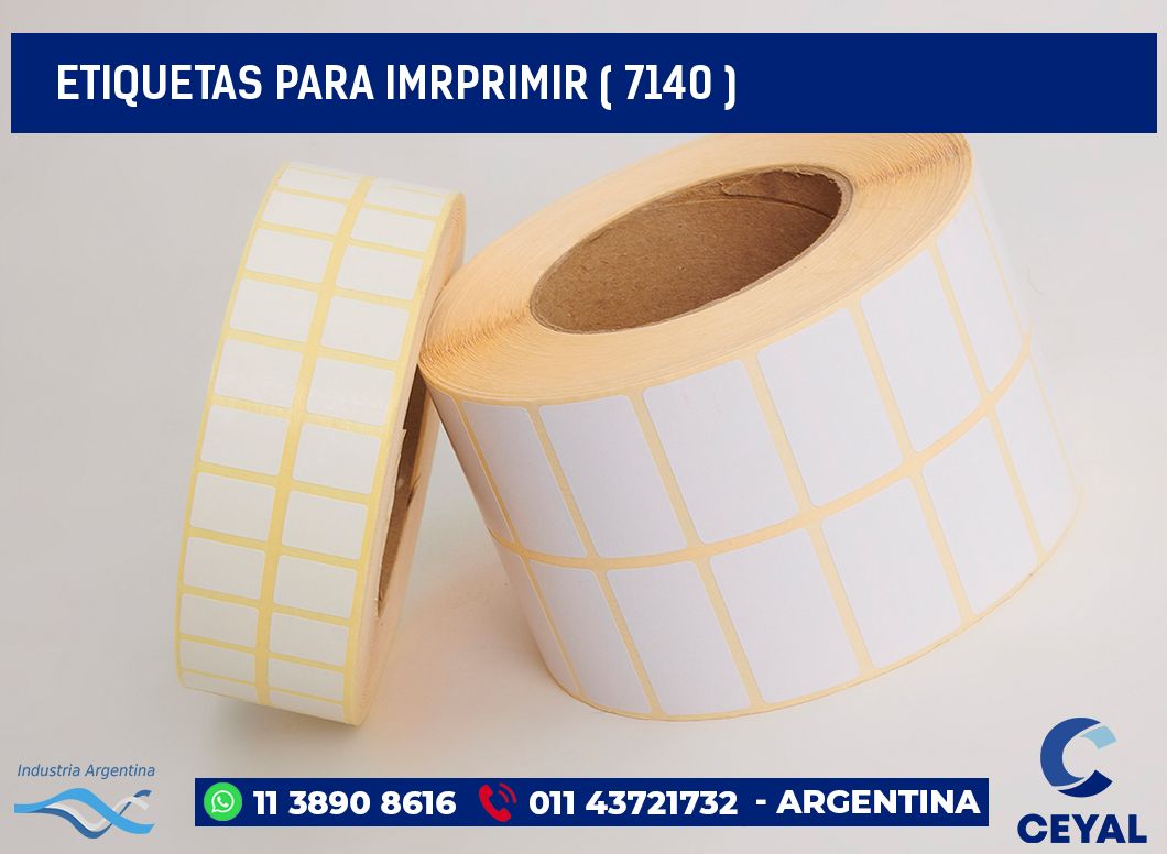 ETIQUETAS PARA IMRPRIMIR ( 7140 )