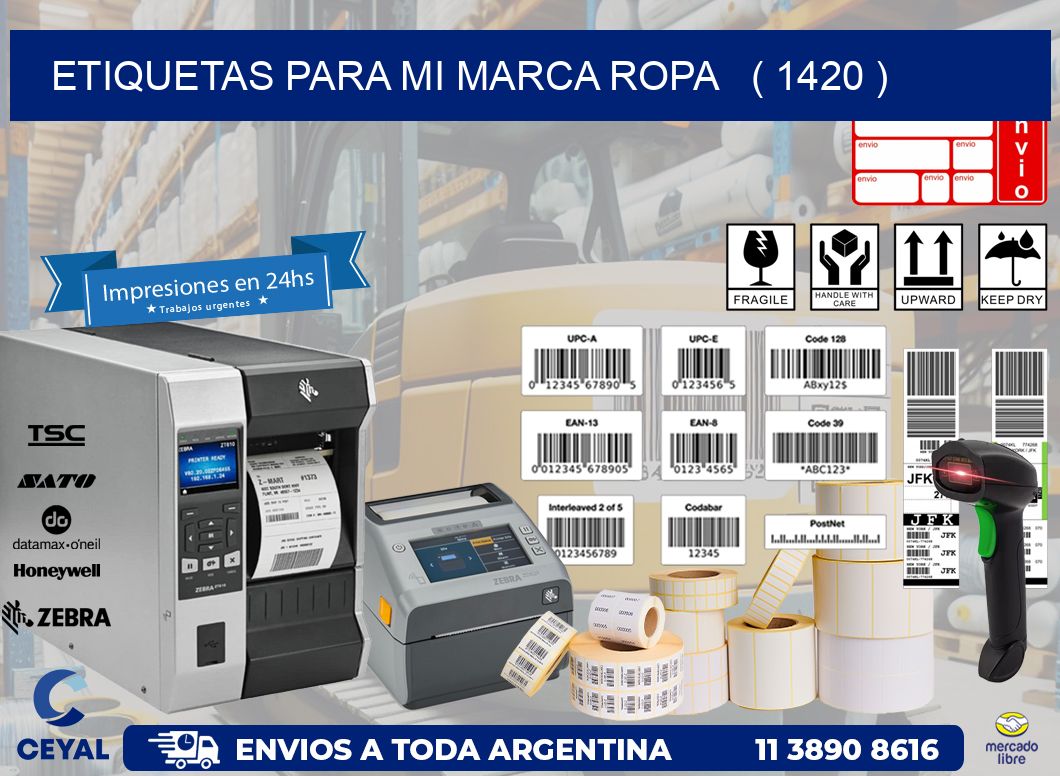 ETIQUETAS PARA MI MARCA ROPA   ( 1420 )